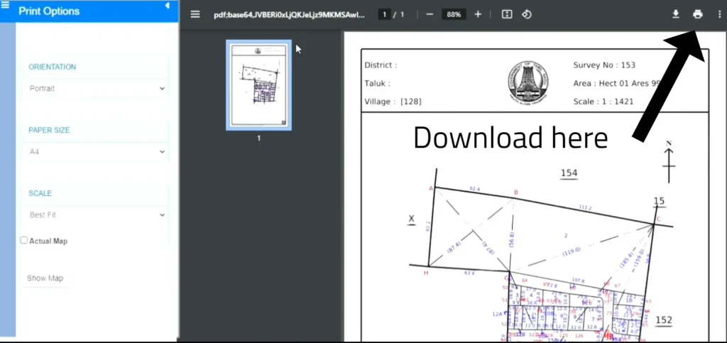 Patta Chitta FMB download online