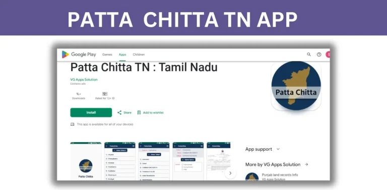 Patta Chitta TN app